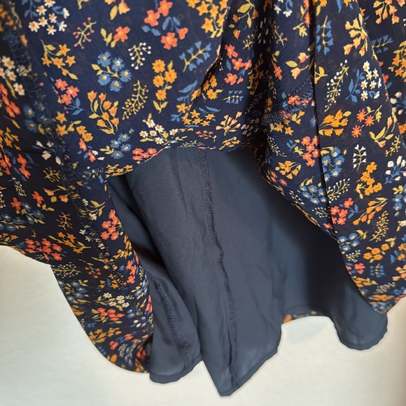 Madewell Cross-Front Mini Dress in Garden Party - Size 00 - Picture 7 of 7